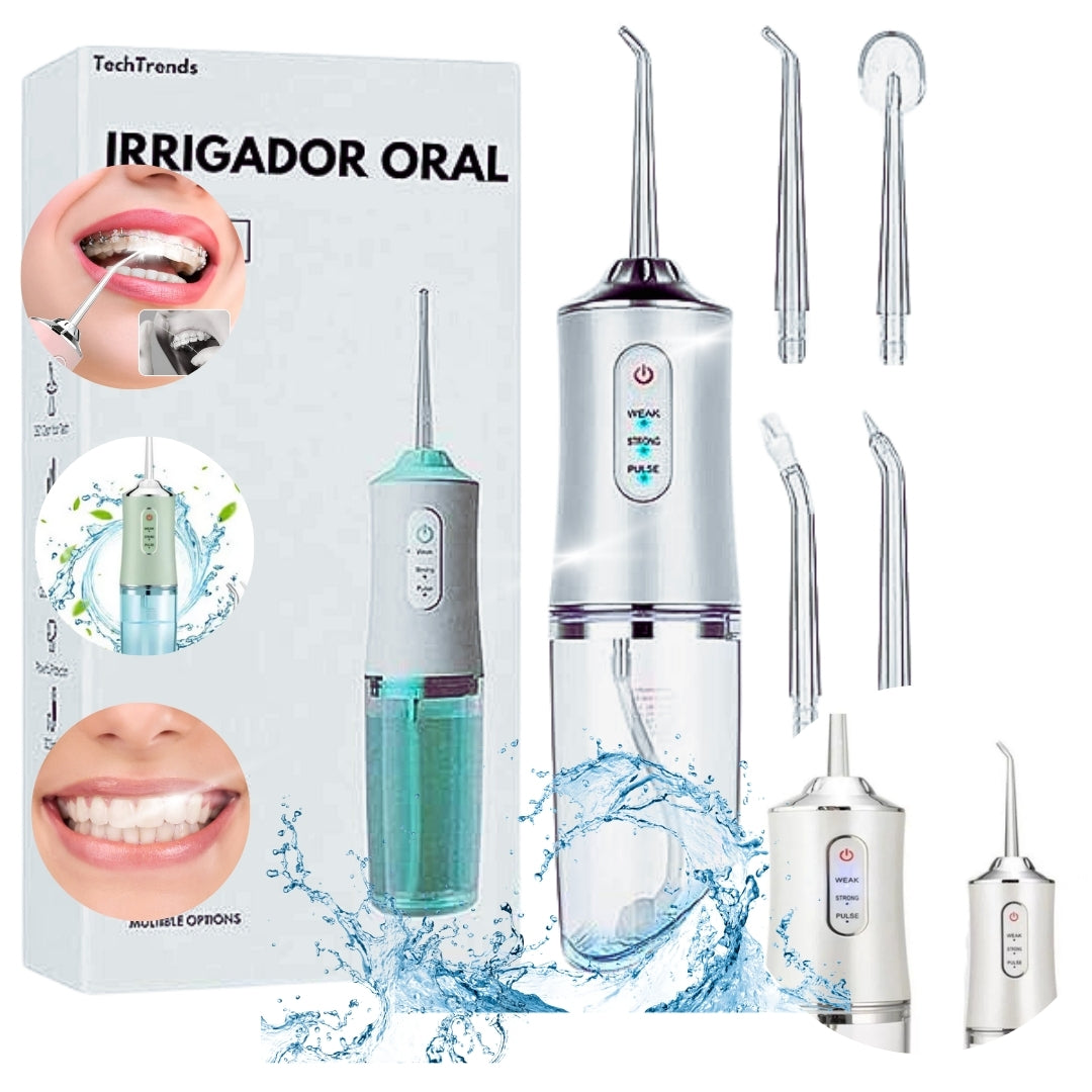 Jato Dágua Limpador Próteses Fixas Móveis Gengiva Dentes