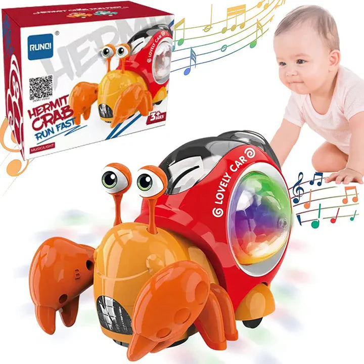 Brinquedo Caranguejo Interativo – Diversão e Aprendizado em Movimento