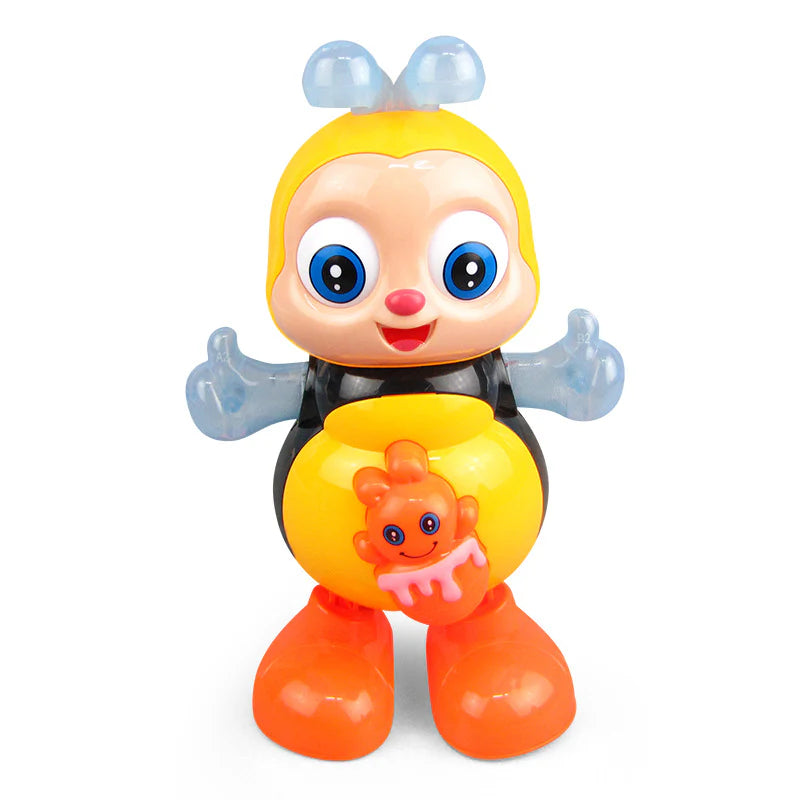 DançaBee©️ Brinquedo Abelha inteligente Dançarina com Luz e Musica