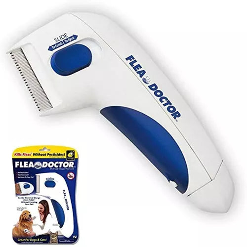 Pente Elétrico para Pulgas e Carrapatos em Pets