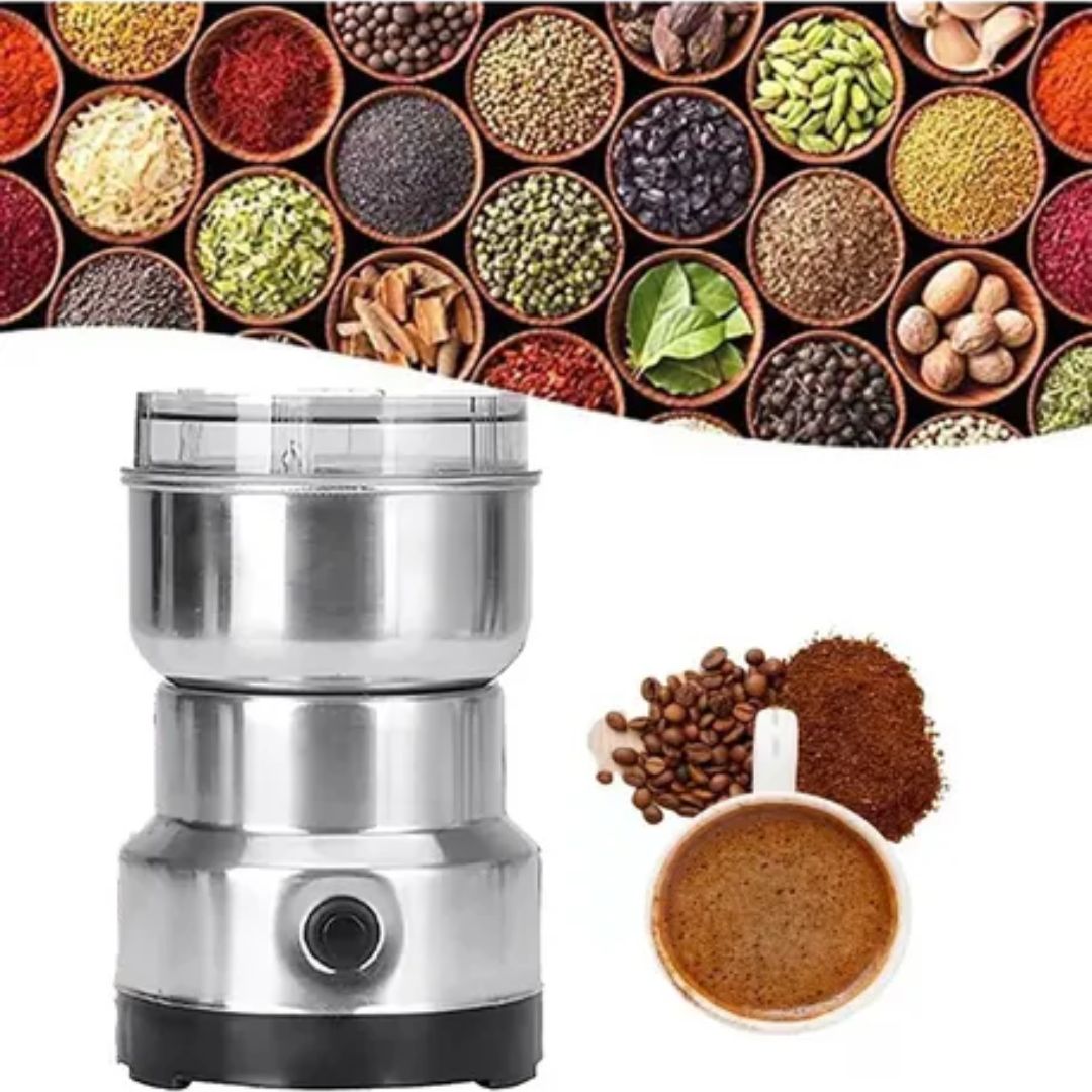 CaféMoído – Triturador Elétrico com Fio 110V para Café, Sementes e Temperos