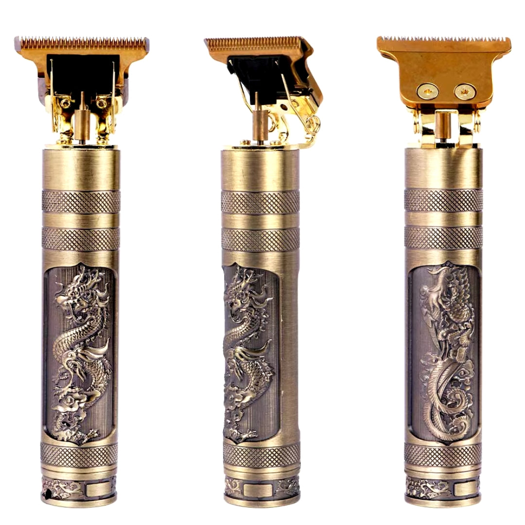 Máquina de Barbear e Cortar Cabelo Profissional Recarregável Sem Fio