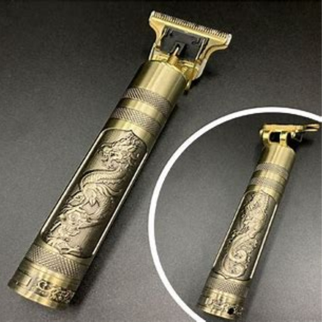 Máquina de Barbear e Cortar Cabelo Profissional Recarregável Sem Fio