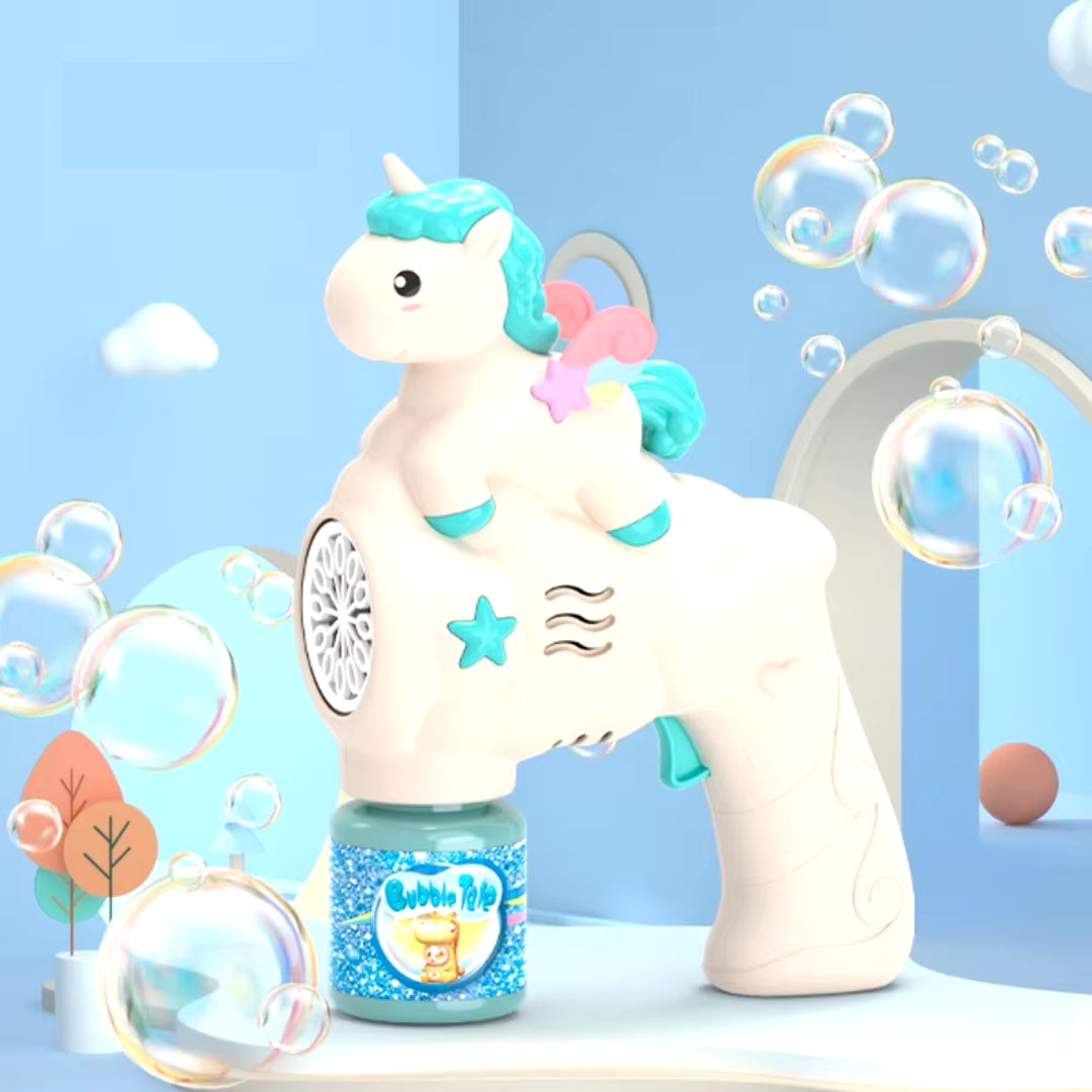 Arminha Infantil Bolhas de Sabão Elétrica Unicórnio – Diversão Mágica com Bolhas!