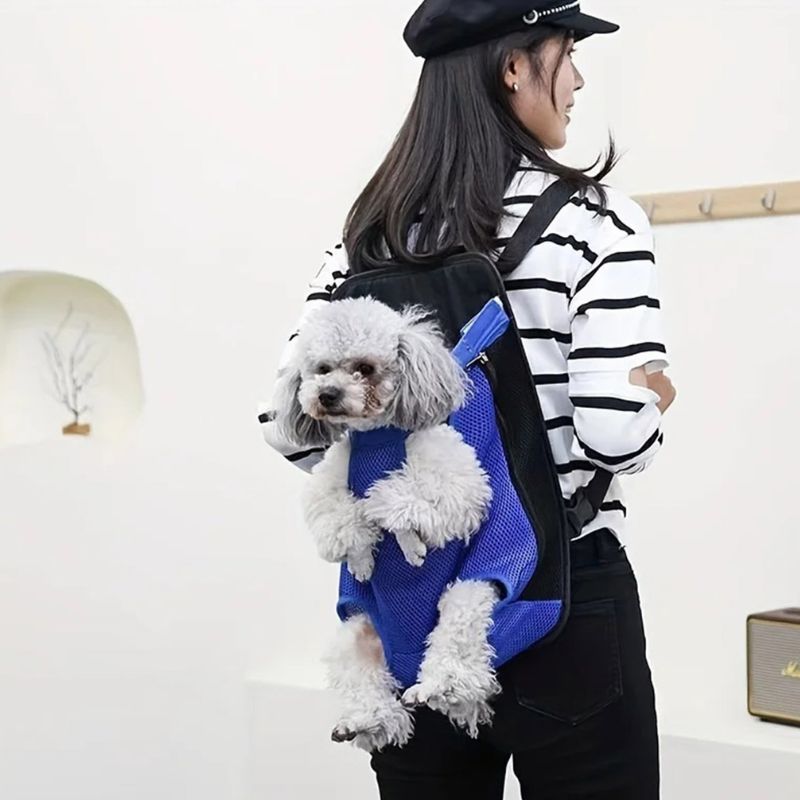 Mochila Canguru Transporte PET - Leve Seu Amigo Com Conforto