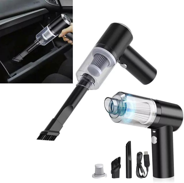 Aspirador Pó Automotivo Usb Recarregável Portátil Sem Fio