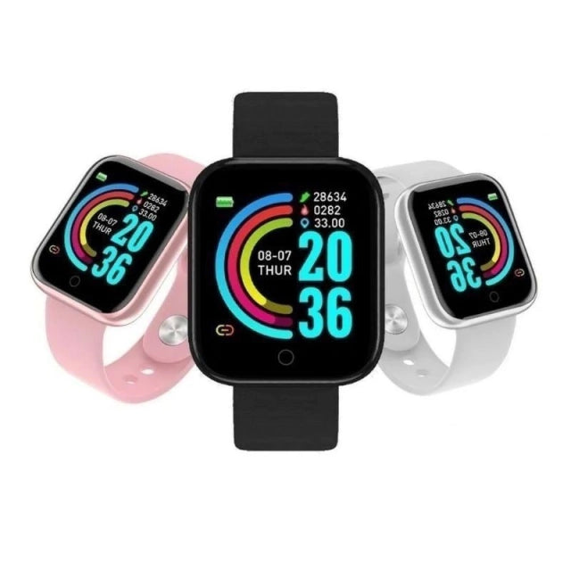 Relógio Inteligente Smartwatch D20 Bluetooth para IOS e Androide