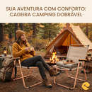 CADEIRA CAMIPING DOBRAVEL BEGE