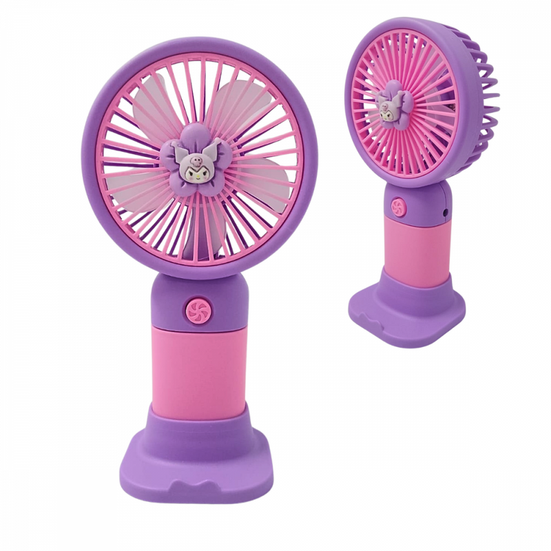 Mini Ventilador De Mão Portátil Recarregável Usb
