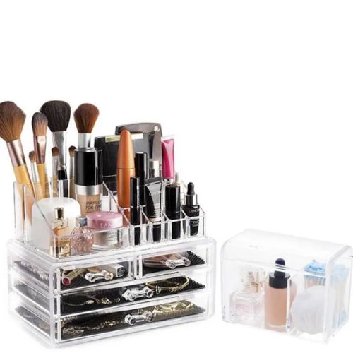 Organizador Maquiagem Caixa Acrílico Transparente VS-42