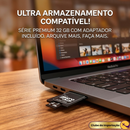 CARTAO DE MEMORIA + ADAPTADOR 32 GB