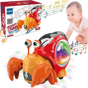 Brinquedo Caranguejo Interativo – Diversão e Aprendizado em Movimento