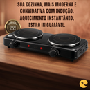 Fogareiro 2 Bocas Elétrico 220v