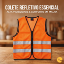 COLETE REFLETIVO LARANJA