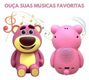 Caixa De Som Bluetooth Urso Lotso-a1 8w Wirelles Speaer V5.3