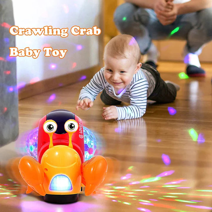 Brinquedo Caranguejo Interativo – Diversão e Aprendizado em Movimento