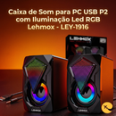 Caixa de Som PC RGB