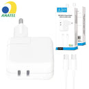 Carregador Turbo 50W 2 Portas Tipo C com Cabo PD LEHMOX - LE-487-4