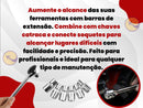 Kit Ferramentas Portátil – 46 Peças Essenciais para Reparos