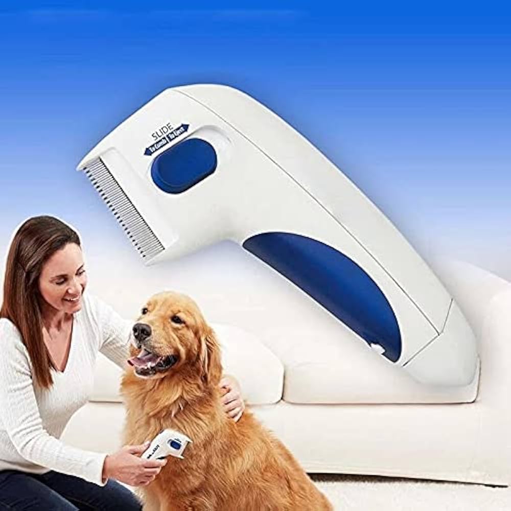 Pente Elétrico para Pulgas e Carrapatos em Pets