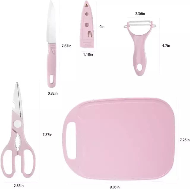 Kit de Utensílios de Cozinha 4 Peças