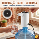 Bomba Elétrica Recarregável Para Galão De Água Bivolt