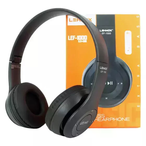 Fone De Ouvido Bluetooth Sem Fio Headset Lehmox Anti-ruído