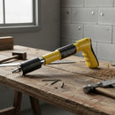 Pistola De Prego Fixa Pino Profissional Grampeia Parede, Aço