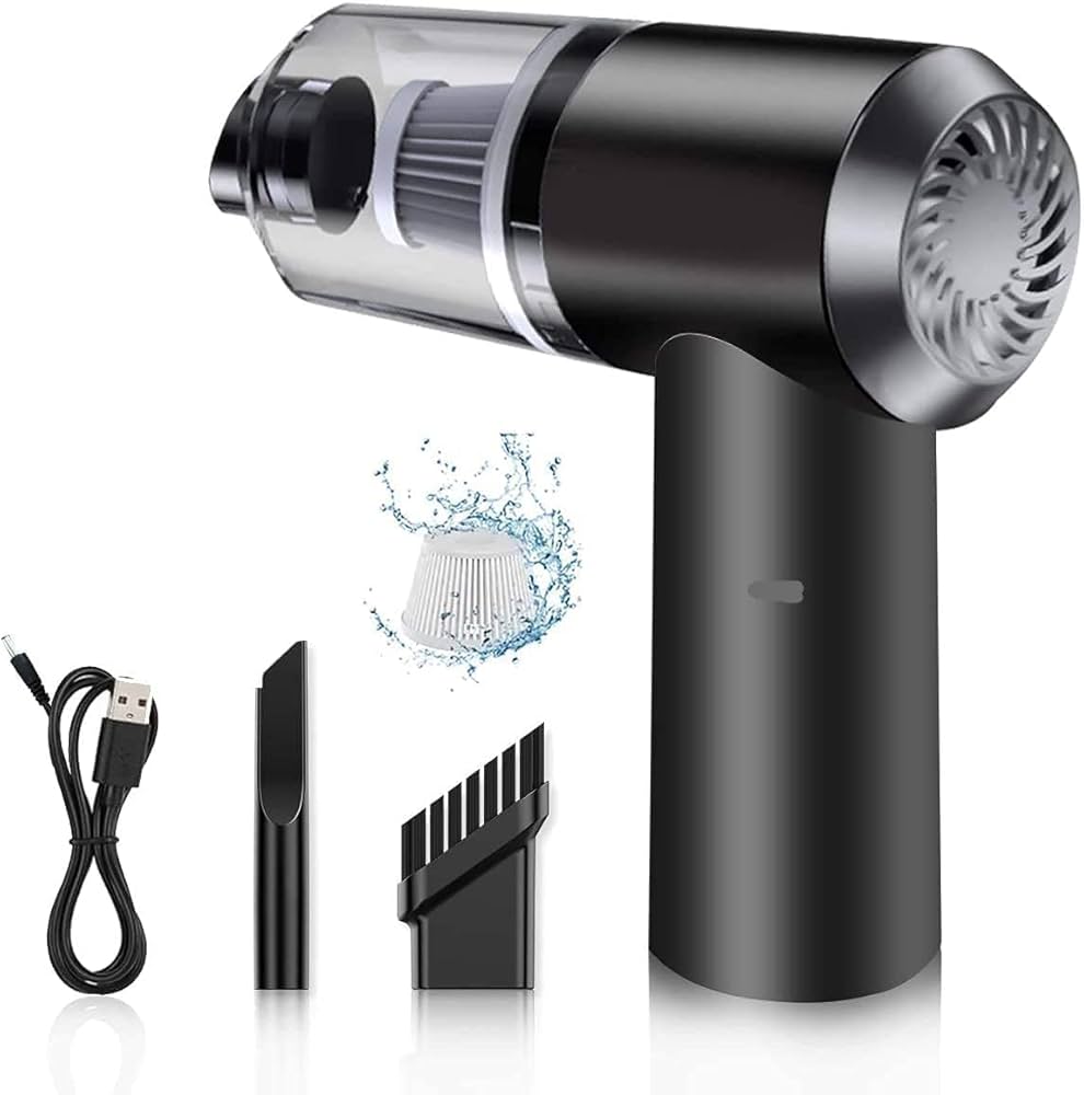 Aspirador Pó Automotivo Usb Recarregável Portátil Sem Fio