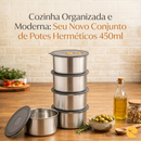 CONJUNTO DE POTES HERMETICOS