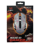 Mouse Gamer Rgb 6d 2400dpi Mox Mo-me210 Branco