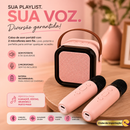 CAIXA DE SOM COM MICROFONE