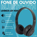 Fone De Ouvido Bluetooth Sem Fio Headset Lehmox Anti-ruído
