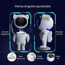 Astronauta Galáctico 2 em 1 – Projetor de Estrelas + Caixa de Som Bluetooth com Controle