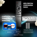 Controle Universal Para Tv Samsung Smart 4k Led Lcd 3d Todos Preto - Preto