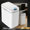 Lixeira Automática 15 Litros Com Sensor Abre E Fecha Sozinha