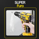 Super Parafusadeira Furadeira De Impacto Sem Fio Potente 21v