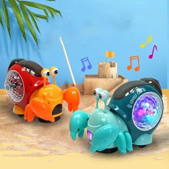 Brinquedo Caranguejo Interativo – Diversão e Aprendizado em Movimento