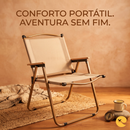 CADEIRA CAMIPING DOBRAVEL BEGE