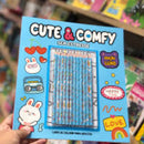 Livro de Colorir Cute & Comfy – Diversão, Estilo e Criatividade em Cada Página!