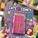 Livro de Colorir Cute & Comfy – Diversão, Estilo e Criatividade em Cada Página!