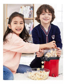 Pipoqueira Elétrica Vermelha Sem Óleo Saudável 110V 1200W Ar Quente Totalmente Automática