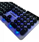 Kit Teclado e Mouse Gamer Com Led Colorido Rgb Lehmox