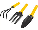 Kit 3 Peças para Jardim com Pá, Garfo e Enxada, Perfeito para Cuidar de Suas Plantas