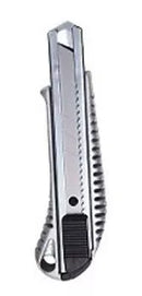 Estilete Aço Lâmina 18mm /utilizado em serviços profissionais ou domésticos