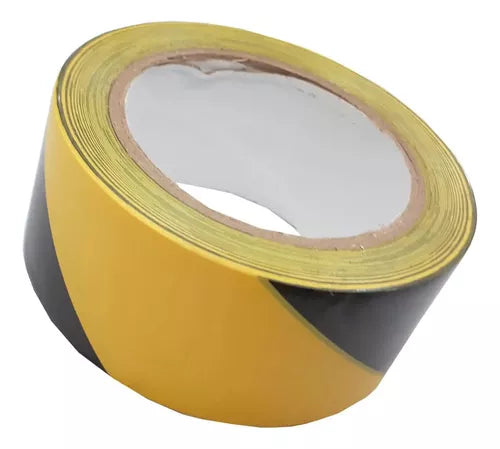 Fita De Sinalização Em Pvc 4,8 Cm X 15 M
