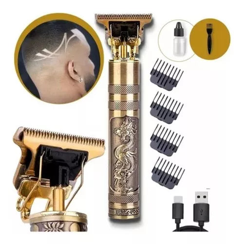 Máquina profissional corte de cabelo e barba Dragão original