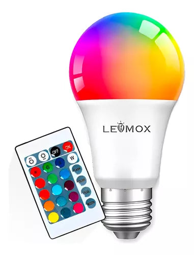 Lâmpada Led Rgb Colorida 5w Casa Decoração Bulbo 110v/220v