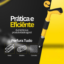 Pistola De Prego Fixa Pino Profissional Grampeia Parede, Aço