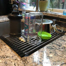 Escorredor Para Pia Flexível Multiuso em Inox Dobrável!